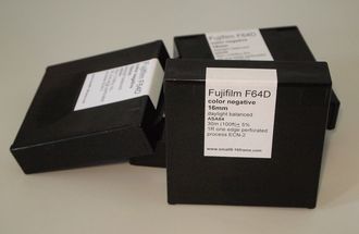 Кинопленка 16мм Fujifilm F64D - 16mm movie film Fujifilm F64D